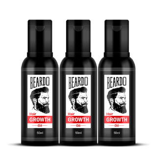Flat 33% Off on Beardo Beard & Hair Growth Oil (Pack of 3) + Flat 22% Off Coupon (10% GP Cashback)